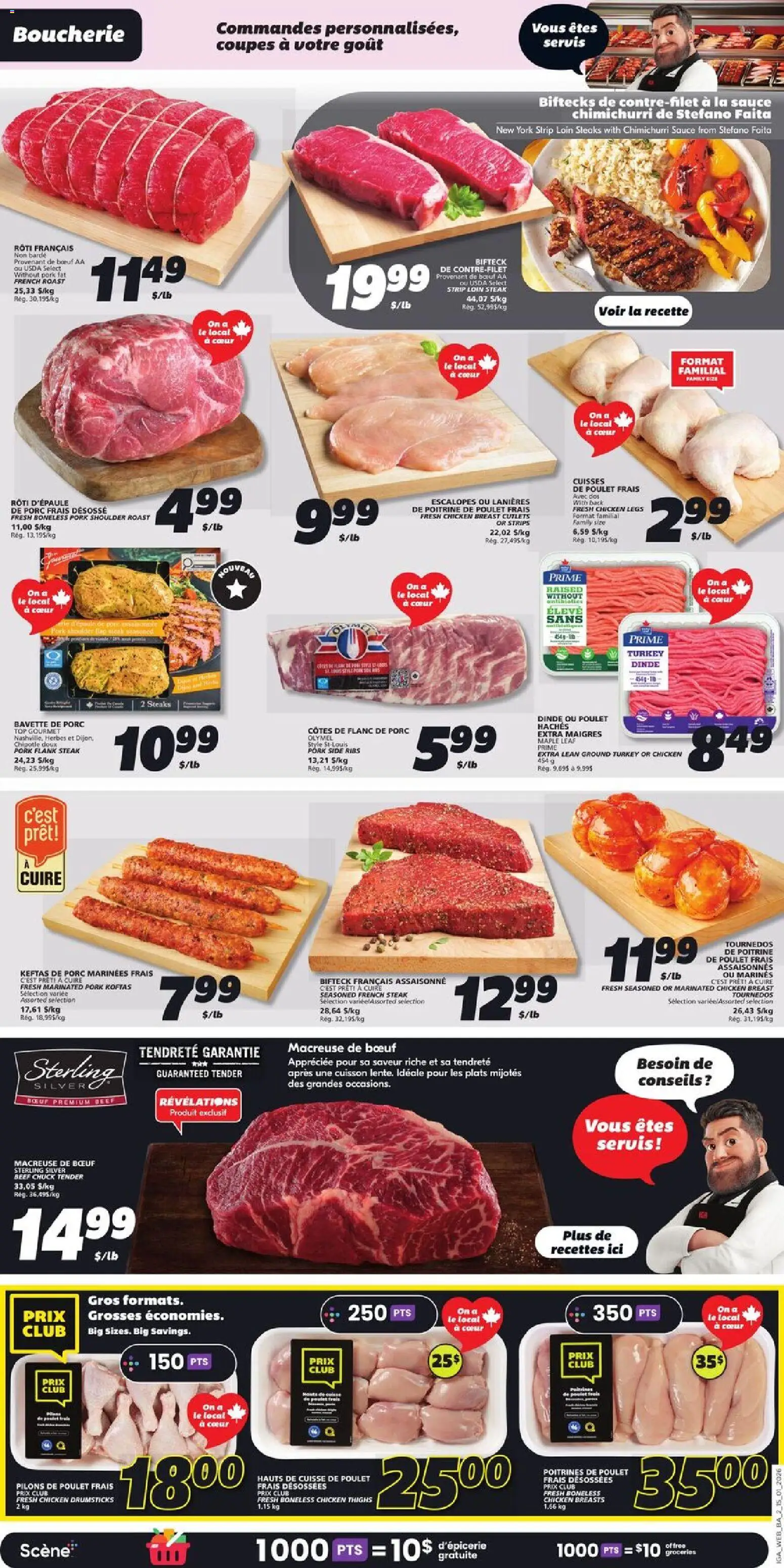 IGA weekly flyer / circulaire - page 4- valid from Jan 15, 2026