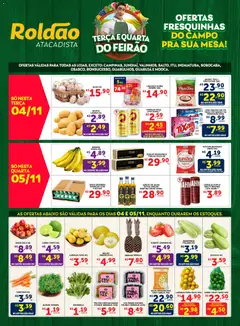 Pré-visualização Roldão - Ofertas Hortifruti  válida a partir de 04/11/2025