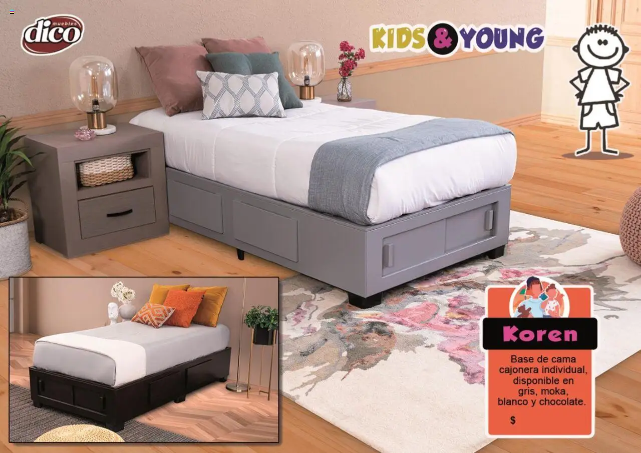 Muebles Dico catálogo Kids & Young  - página 14- válido desde 25/10/2024