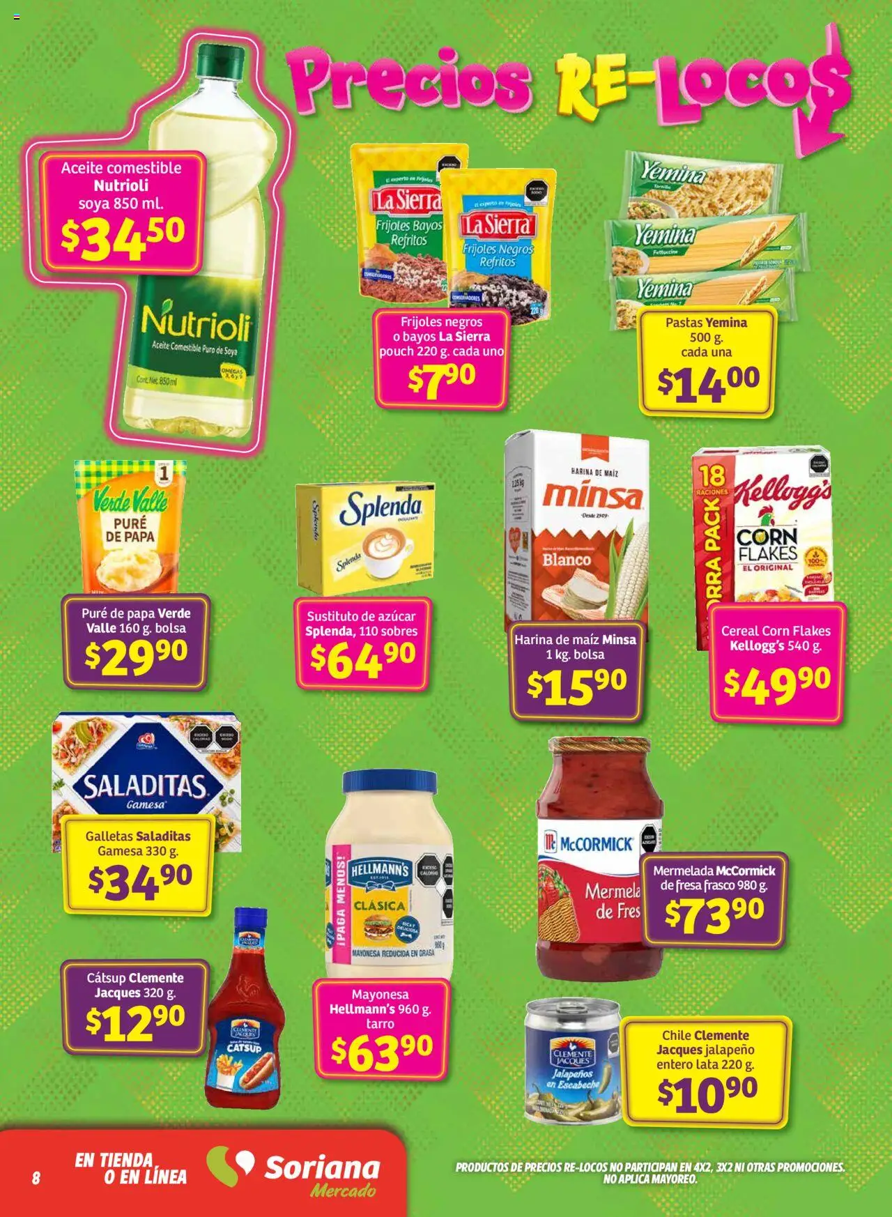 Soriana - Julio Regalado Mercado Nacional - página 8- válido desde 17/07/2025
