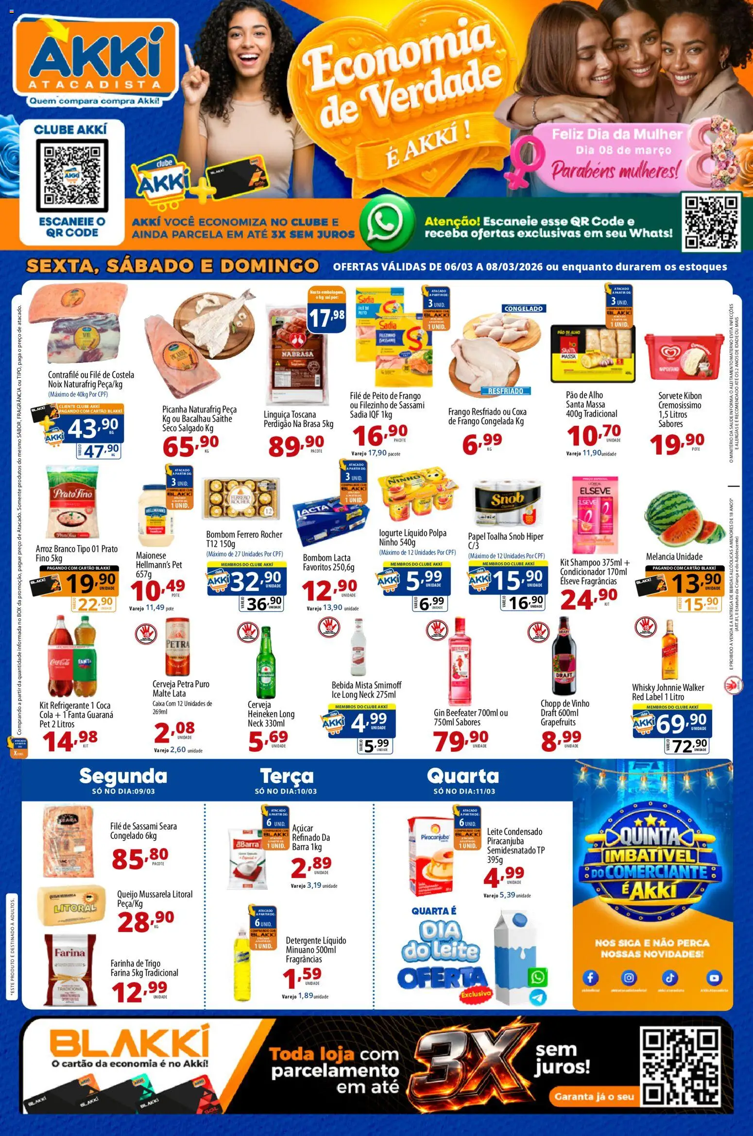 Akki Atacadista - Ofertas da semana - página 1- válido a partir de 06/03/2026
