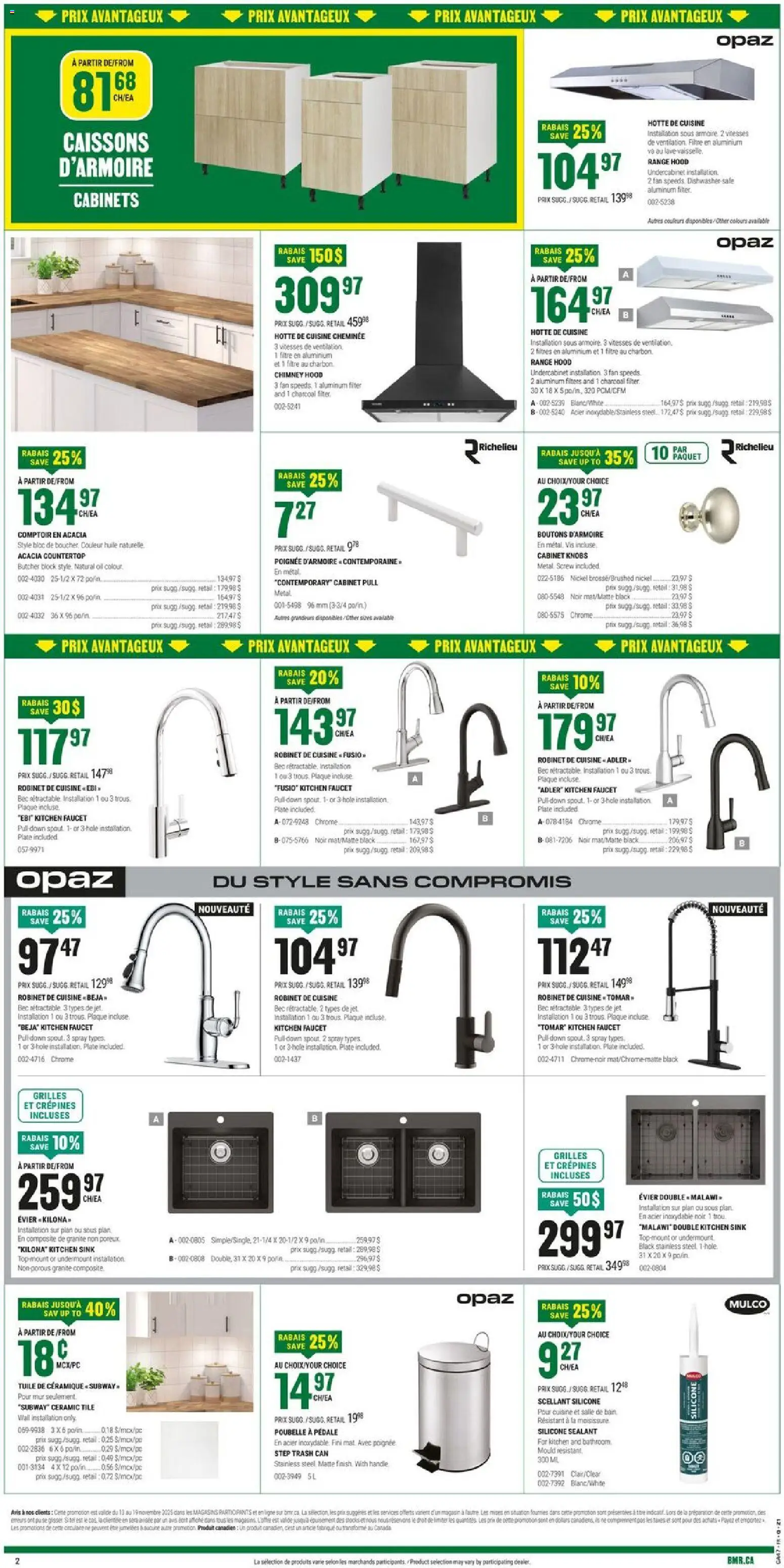 BMR - Black Friday  - page 3- valid from Nov 13, 2025