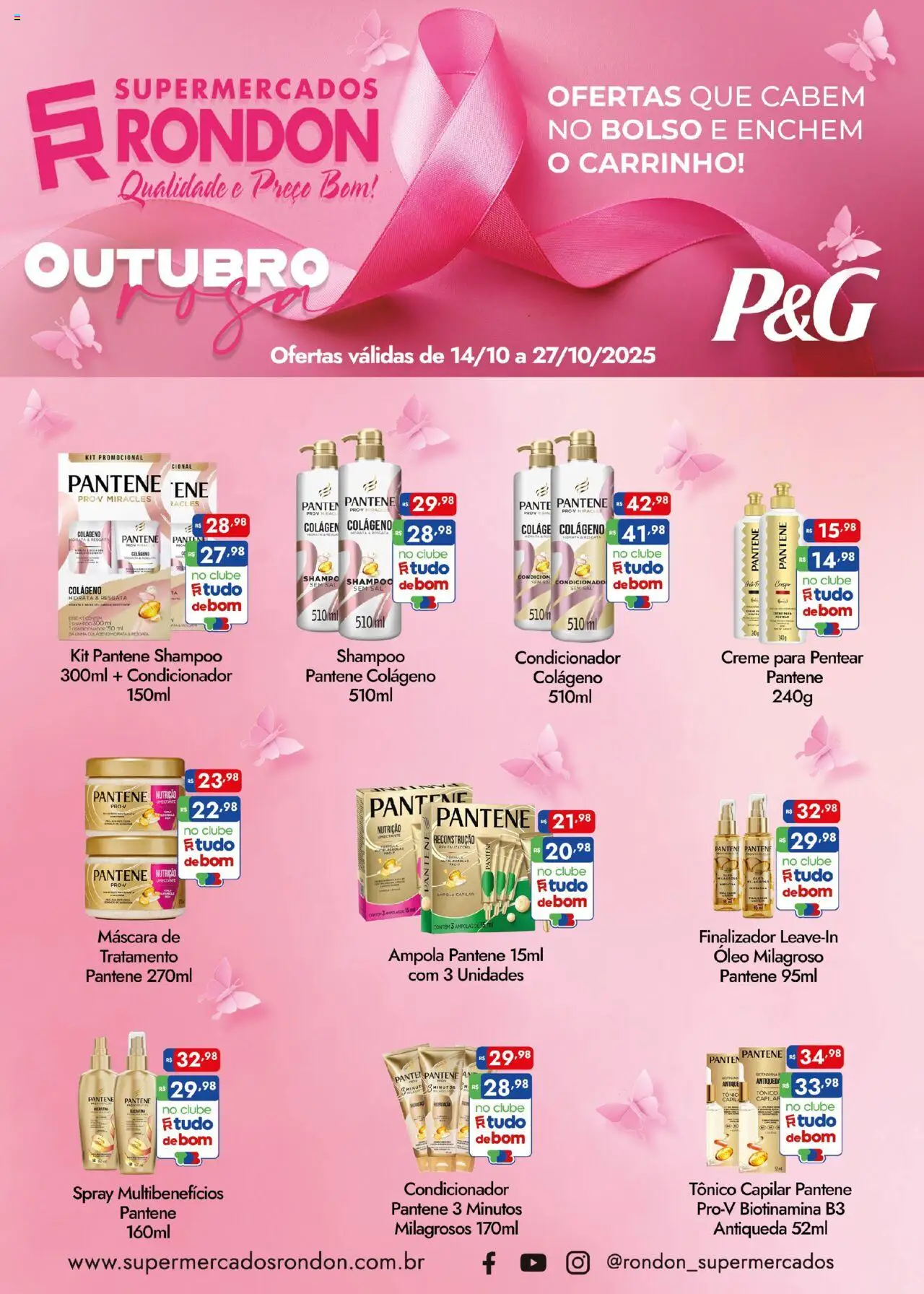 Supermercados Rondon - Ofertas P&G - página 1- válido a partir de 14/10/2025
