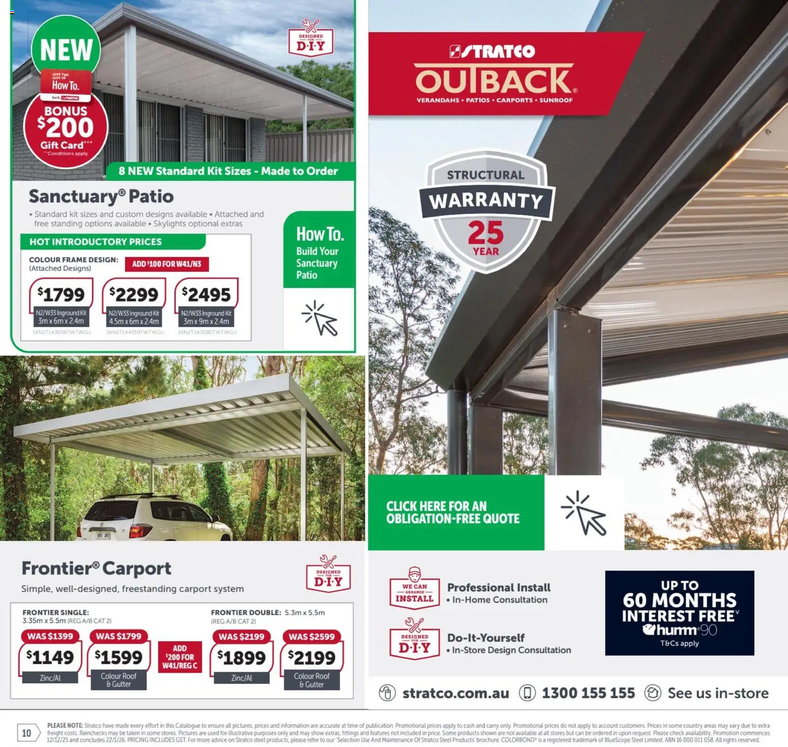 Stratco Catalogue - page 10- valid from 12/12/2025