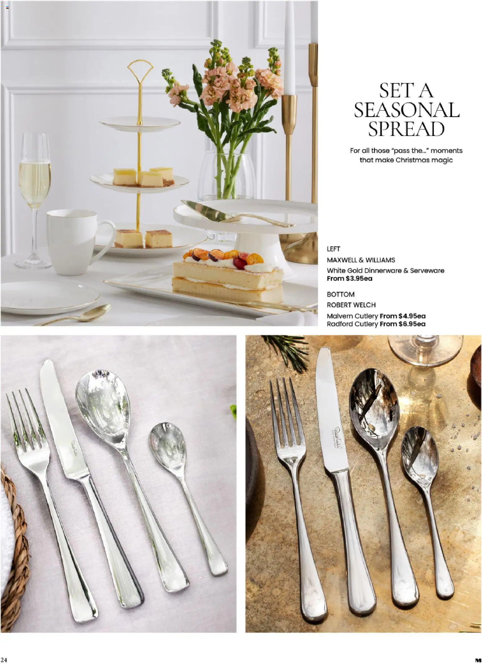 Myer Catalogue Christmas Home & Entertaining - page 24- valid from 11/11/2025