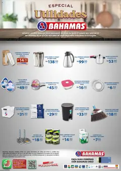Pré-visualização Bahamas Supermercados - Ofertas Especial Utilidades válida a partir de 16/10/2025