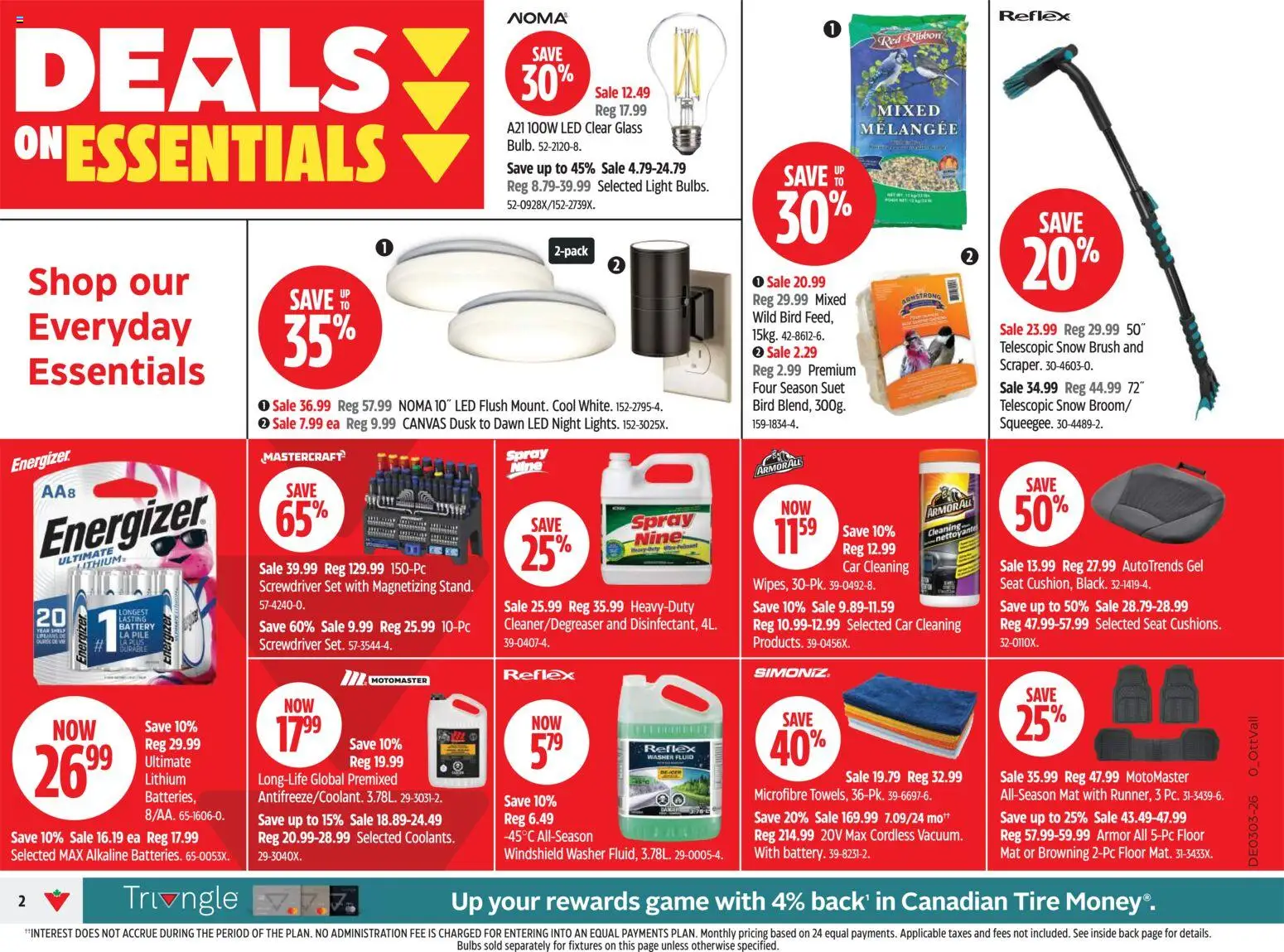 Canadian Tire weekly flyer - page 2- valid from Jan 15, 2026