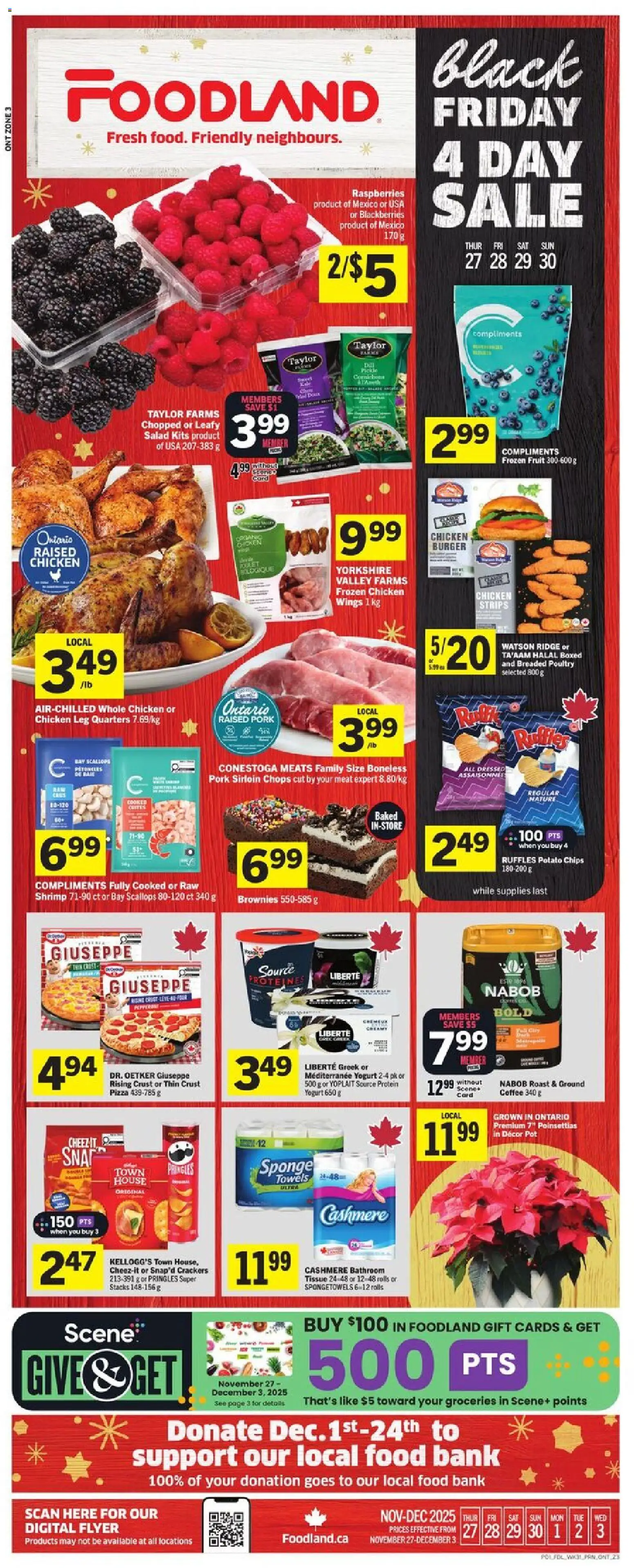 Foodland - Black Friday  - page 1- valid from Nov 27, 2025