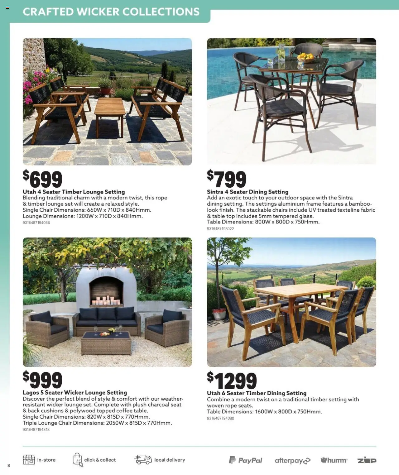 Mitre 10 The Art of Living Outdoors Catalogue - page 8- valid from 03/09/2025