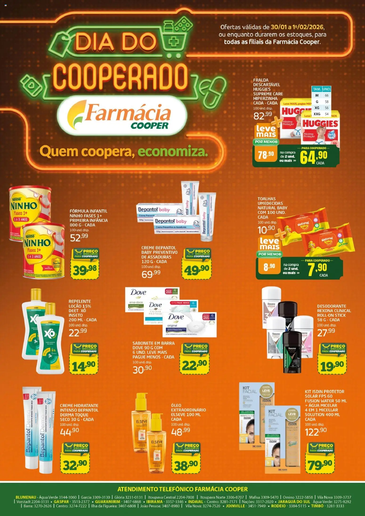 Cooper - Ofertas Farma dia do cooperado - página 1- válido a partir de 30/01/2026
