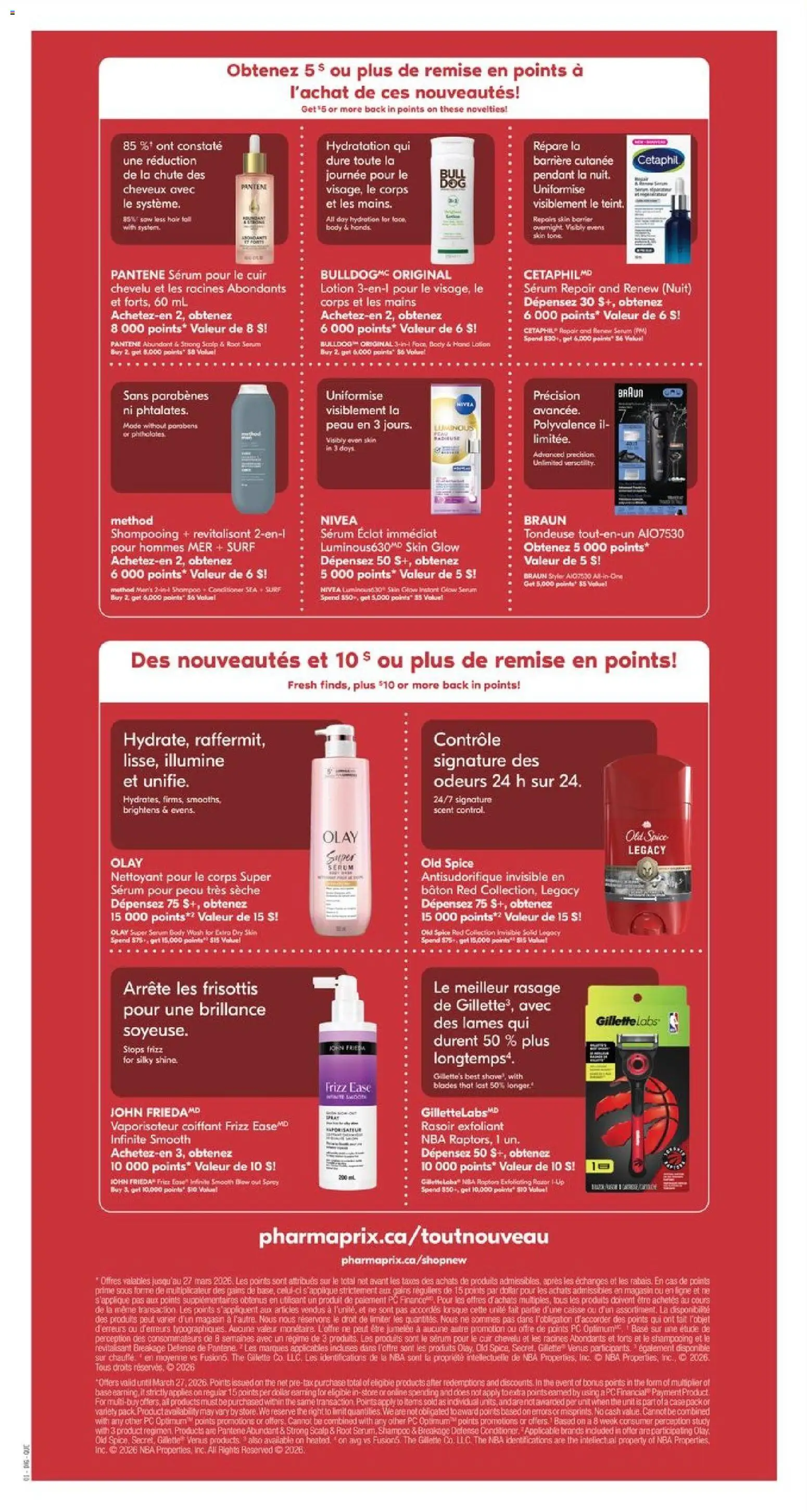Pharmaprix weekly flyer / circulaire - page 18- valid from Feb 27, 2026