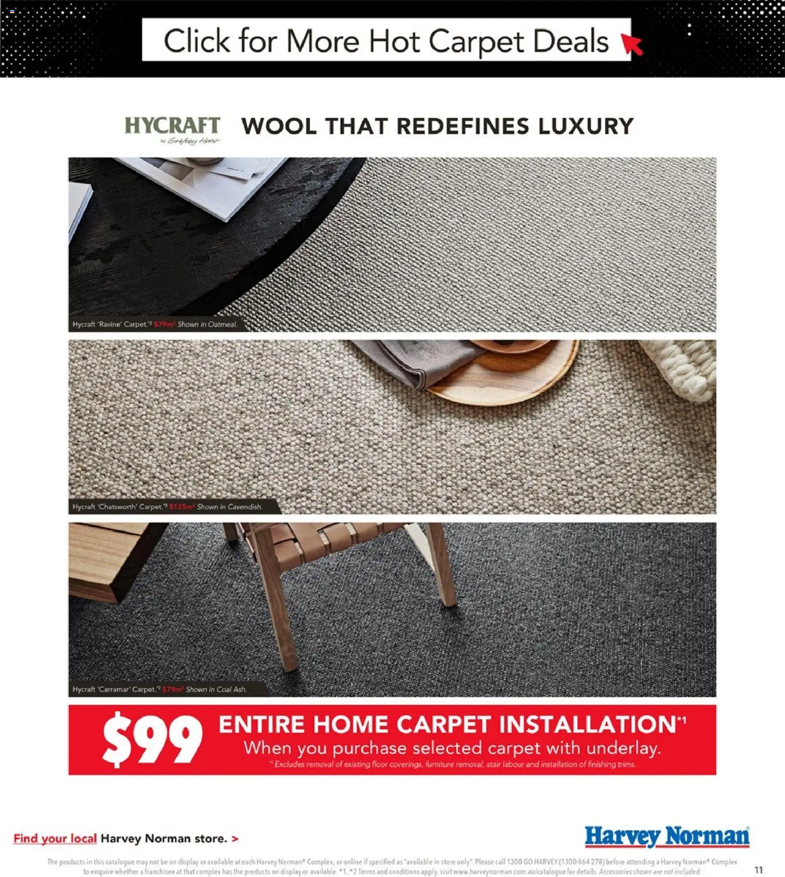 Harvey Norman Carpet & Flooring Black Friday Sale - page 11- valid from 13/11/2025