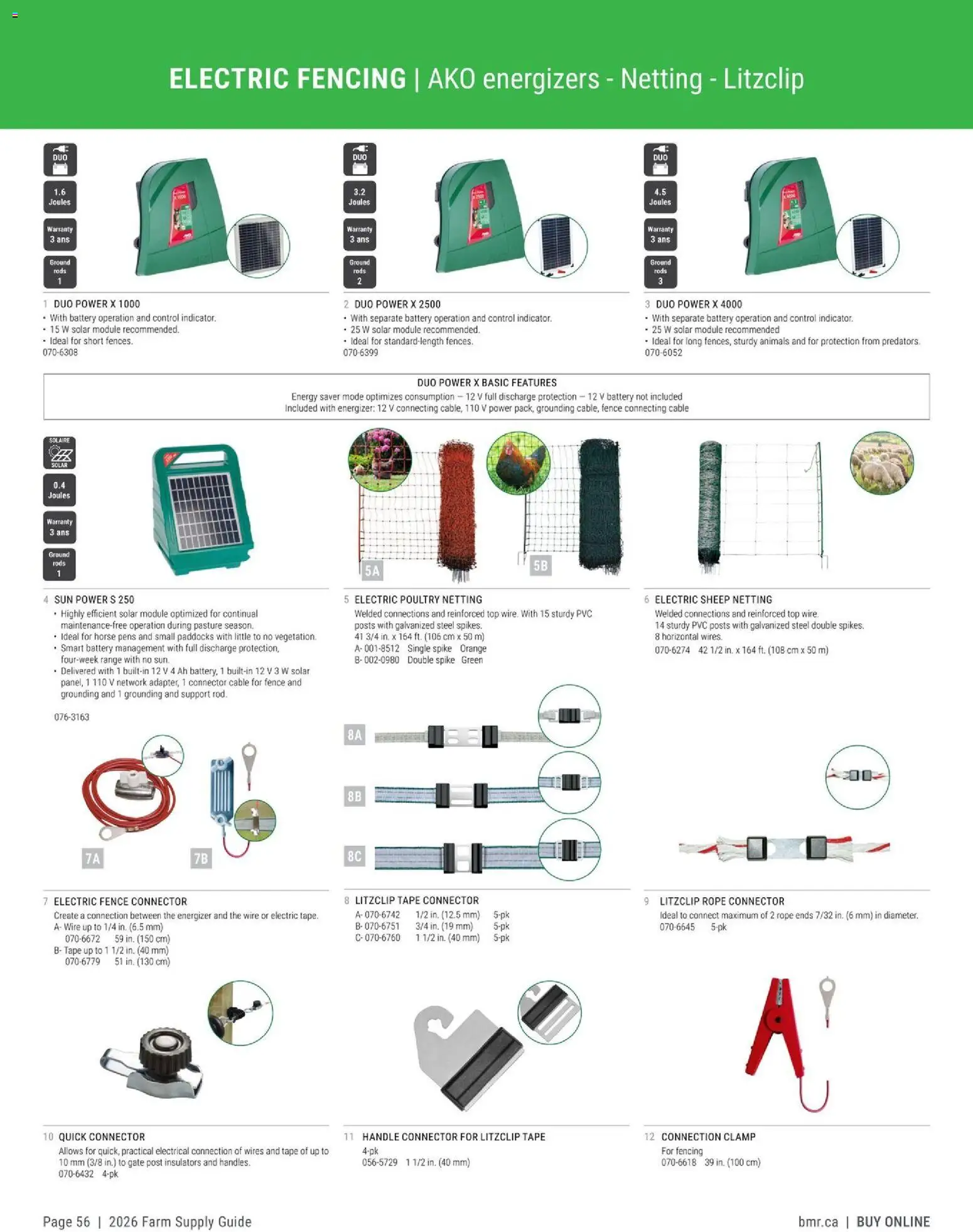BMR - Agrizone - 2026 Farm Supply Guide - page 56- valid from Jan 9, 2026