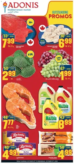 Preview Adonis weekly flyer  valid from Oct 23, 2025