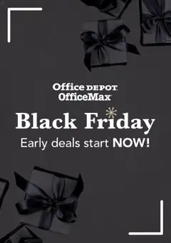 Preview Office Depot Black Friday valid from 11/09/2025