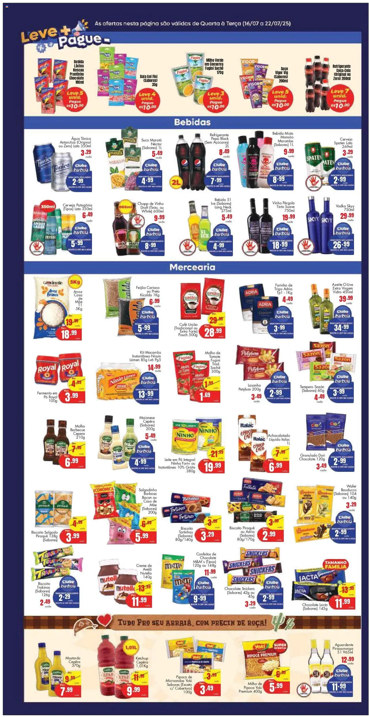 Barbosa Supermercados - Ofertas da semana - página 3- válido a partir de 16/07/2025
