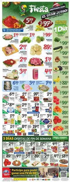Preview Fiesta Mart Weekly Ad valid from 02/04/2026