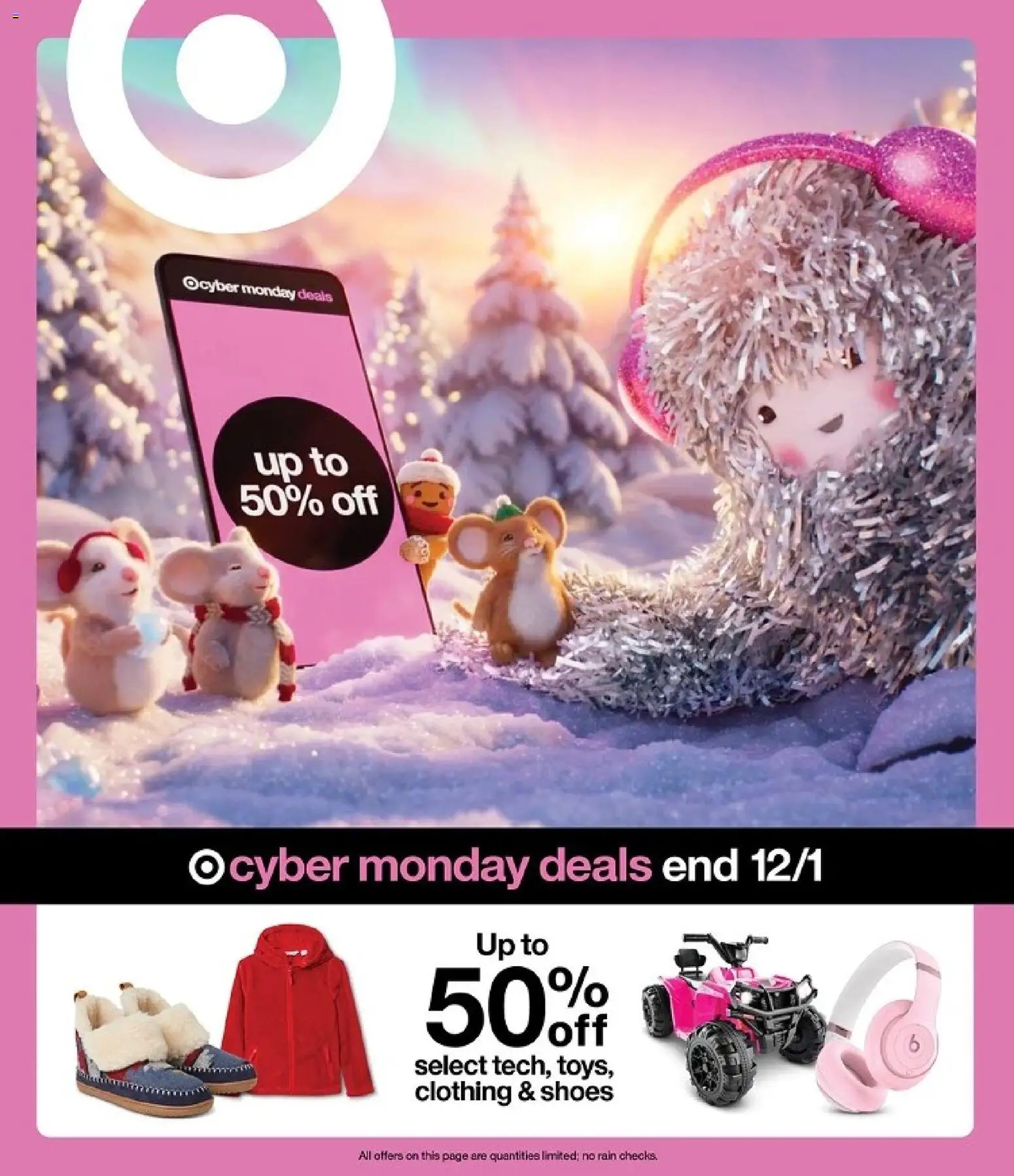 Target Cyber Monday - page 1- valid from 11/30/2025