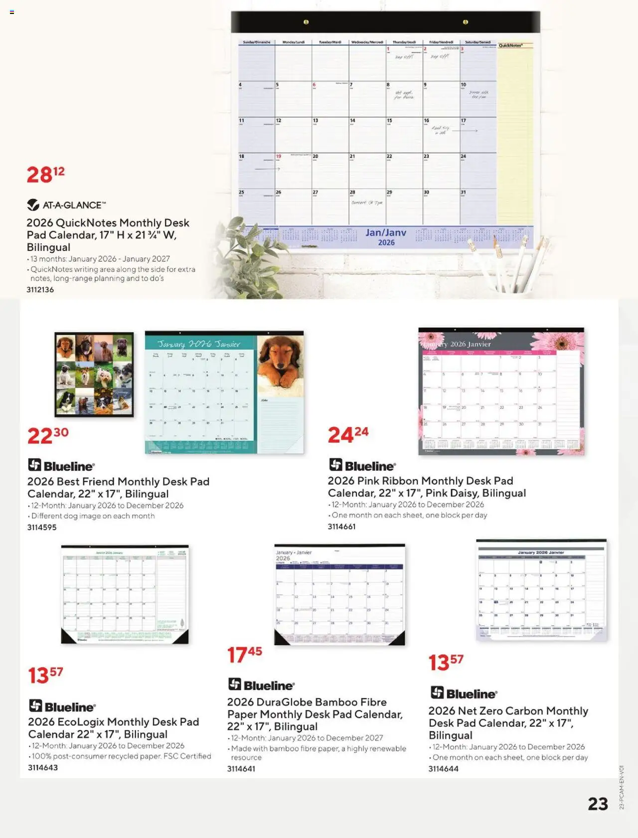 Staples - Catalog - Business  - page 23- valid from Aug 15, 2025