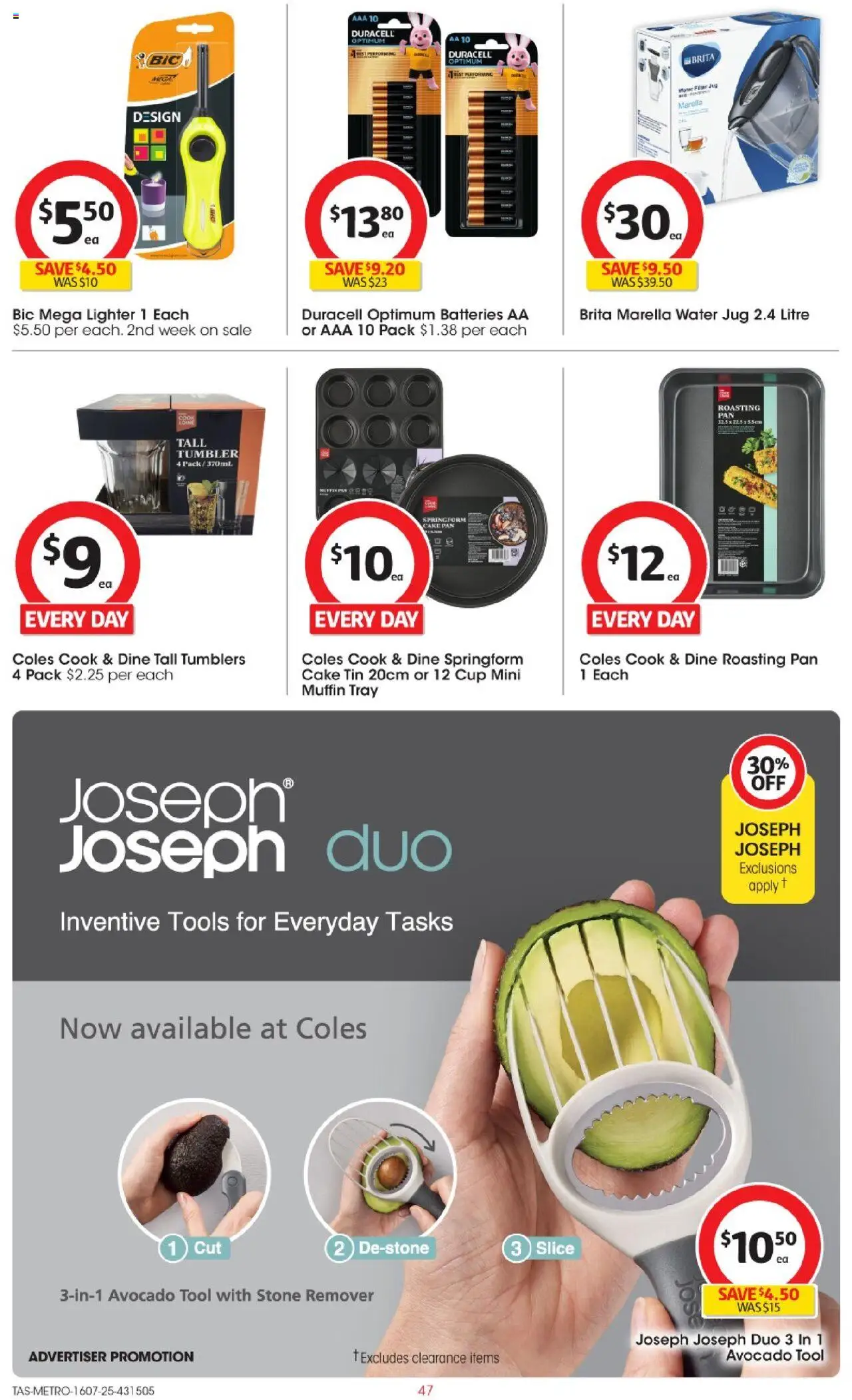 Coles Catalogue TAS - page 47- valid from 16/07/2025