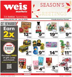 Preview Weis Ad valid from 11/28/2025