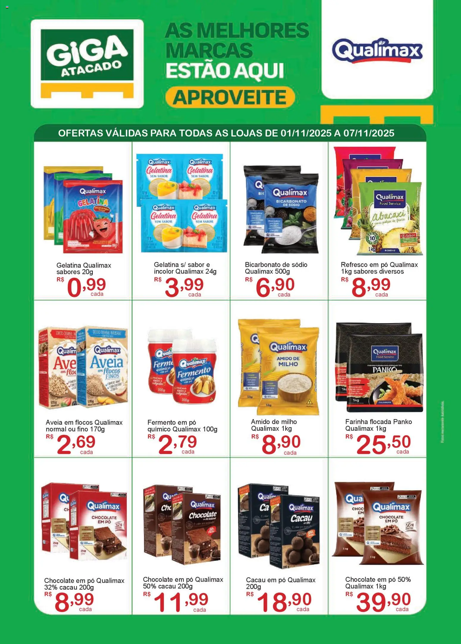 GIGA Atacado - Ofertas Qualimax  - página 1- válido a partir de 01/11/2025
