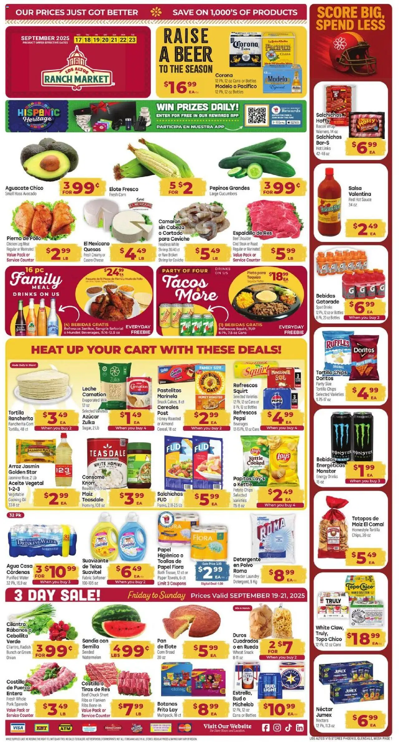 Cardenas Weekly Ad - AZ - page 1- valid from 09/17/2025