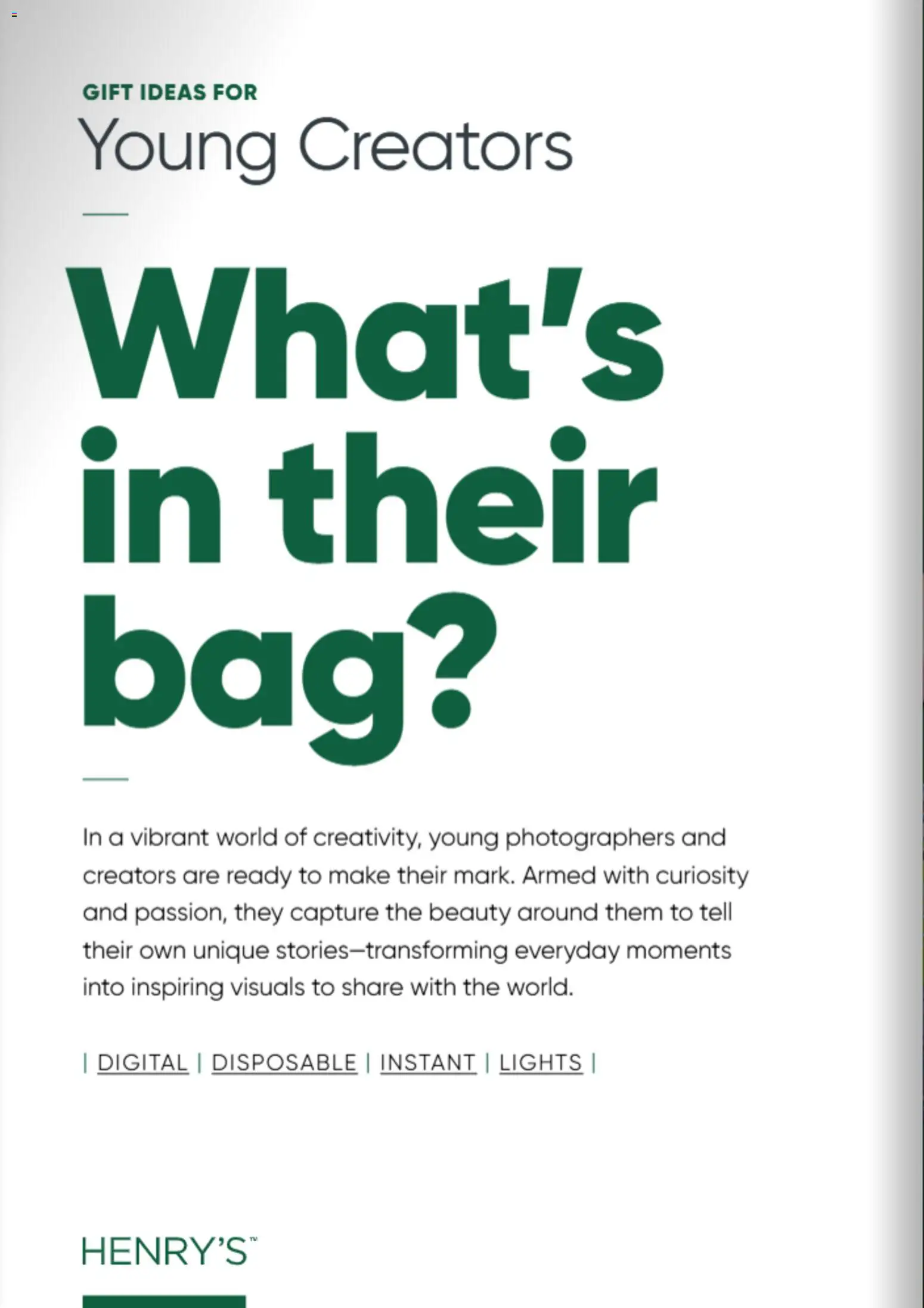 Henry's flyer / circulaire - page 36- valid from Nov 1, 2025