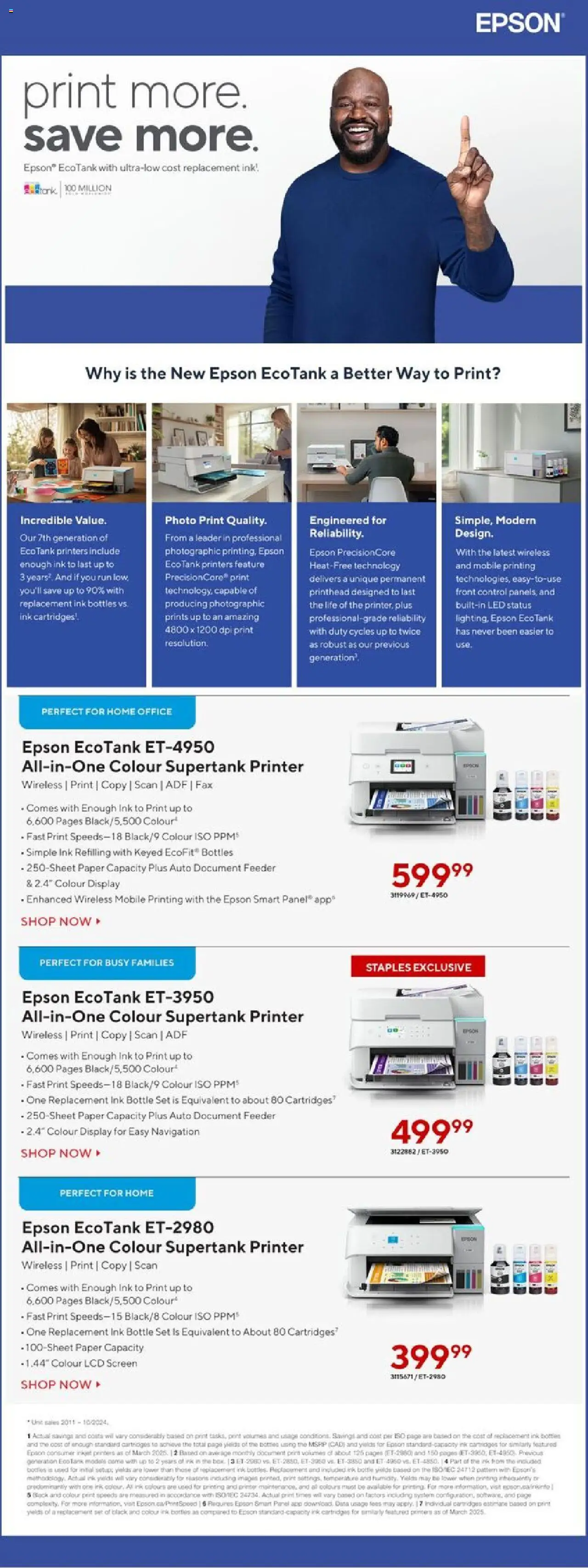 Staples weekly flyer / circulaire - page 19- valid from Jul 18, 2025