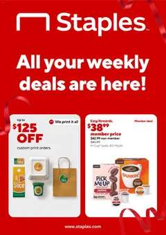 Preview Staples Weekly Ad valid from 03/08/2026