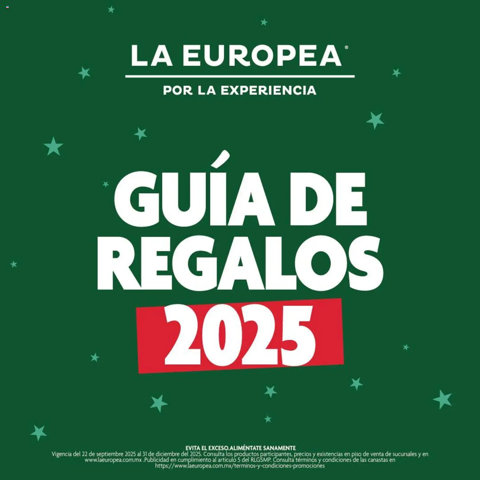 La Europea catálogo - página 1- válido desde 22/09/2025