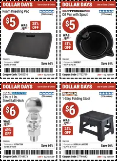 Preview Harbor Freight Dollar Days valid from 12/18/2025
