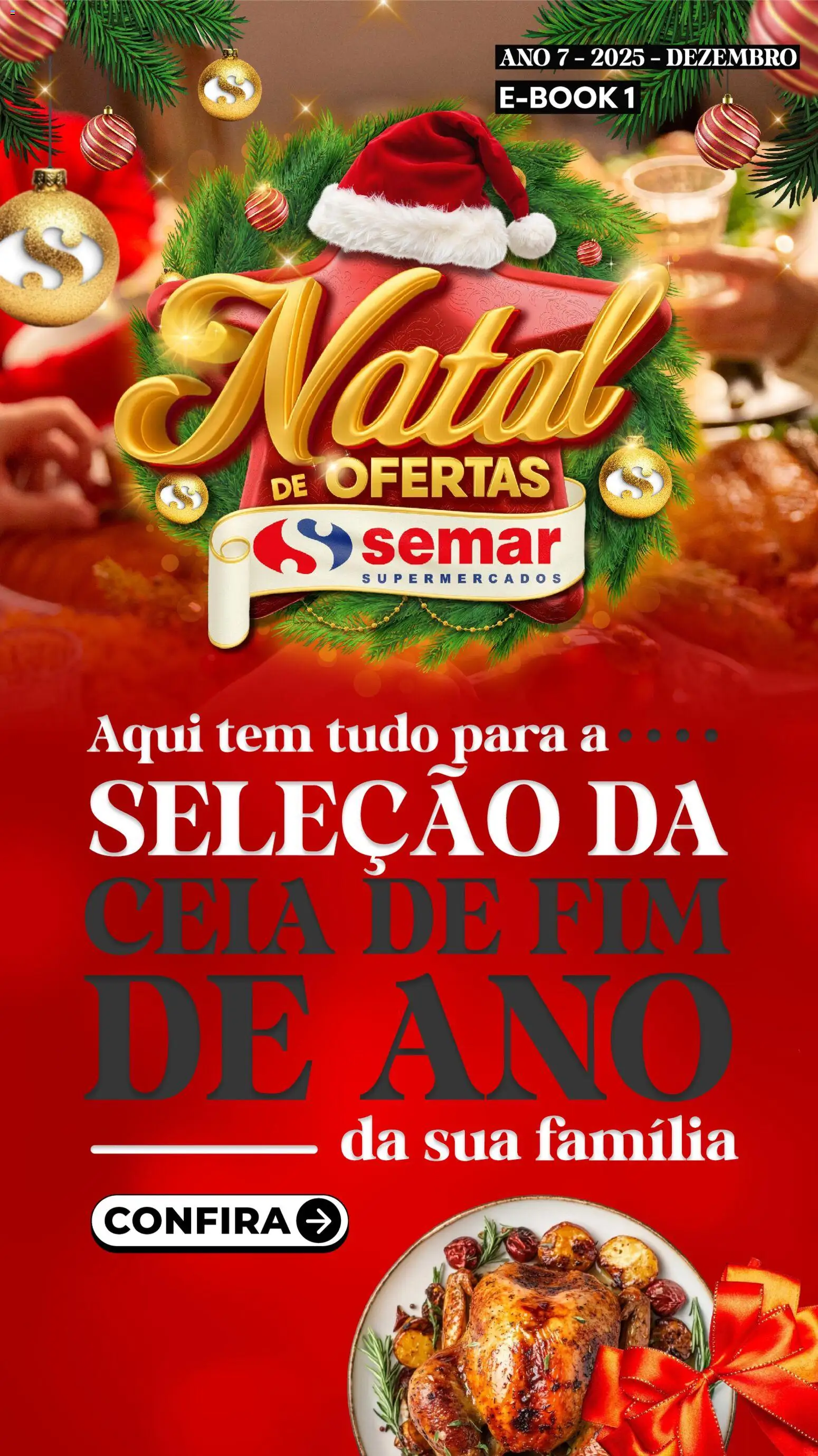 Semar Supermercado - Ofertas Revista Natal - página 1- válido a partir de 20/12/2025
