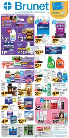 Preview Brunet weekly flyer / circulaire valid from Feb 26, 2026