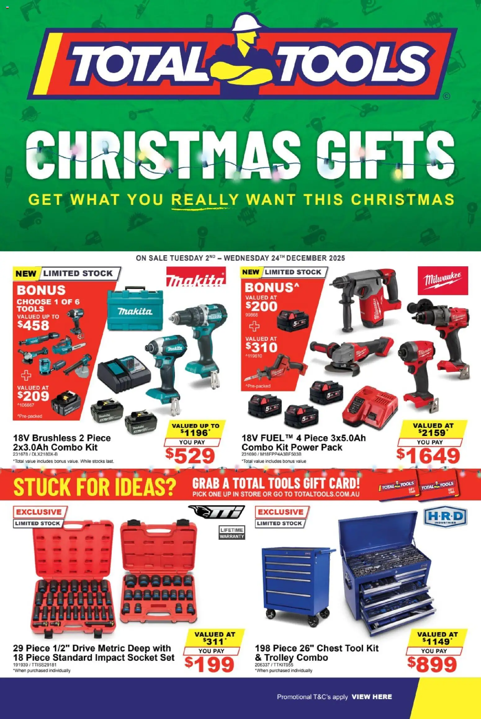 Total Tools Catalogue - page 1- valid from 02/12/2025