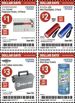 Preview Harbor Freight Dollar Days valid from 10/09/2025