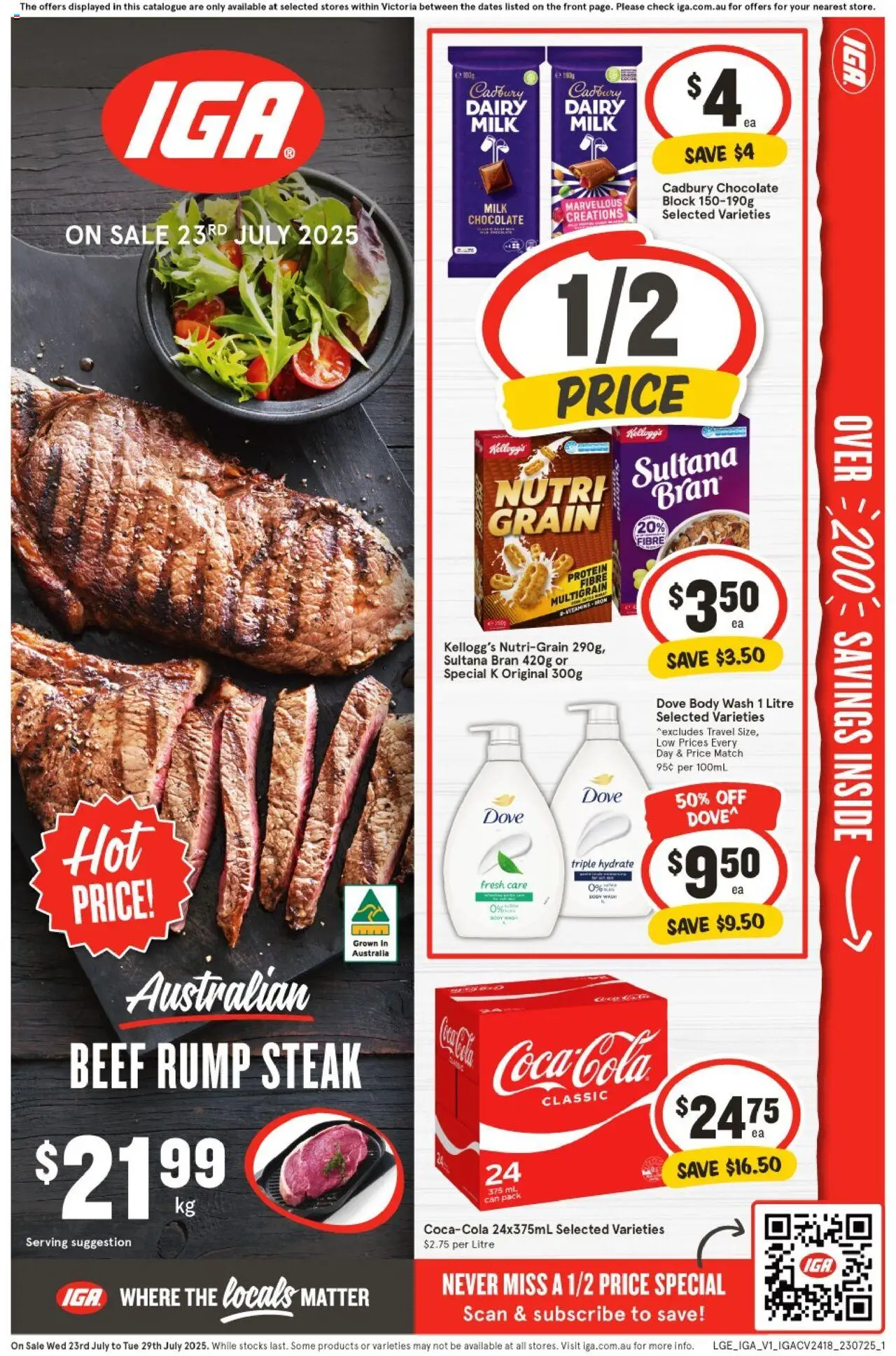 IGA Catalogue VIC - page 1- valid from 23/07/2025