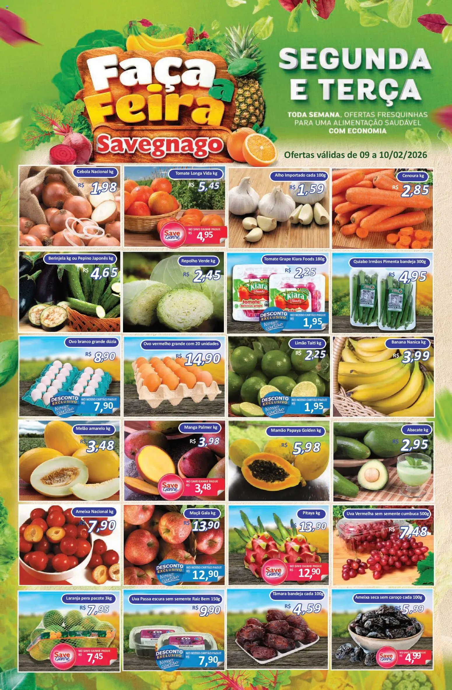 Savegnago - Ofertas da semana - página 1- válido a partir de 09/02/2026
