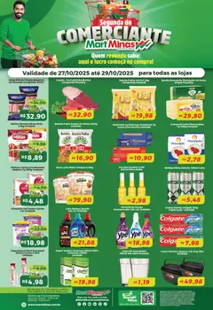 Pré-visualização Mart Minas - Ofertas Segunda do Comerciante válida a partir de 27/10/2025
