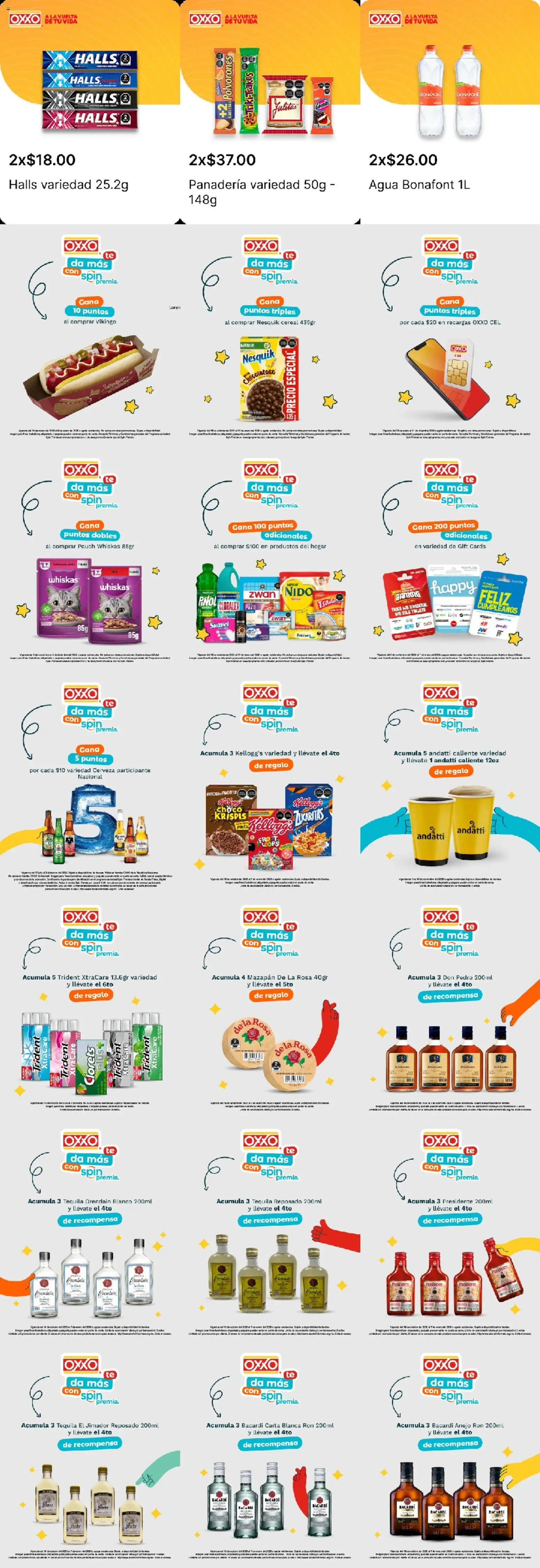 OXXO folleto - página 1- válido desde 06/11/2025