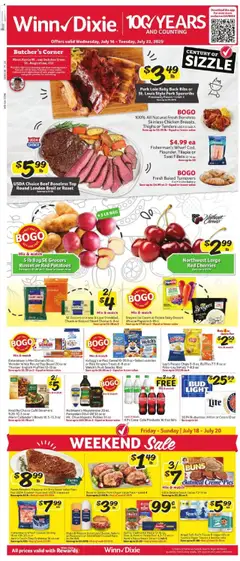 Preview Winn Dixie Weekly Circular - GA valid from 07/16/2025