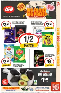IGA catalogue preview - valid from 22/10/2025