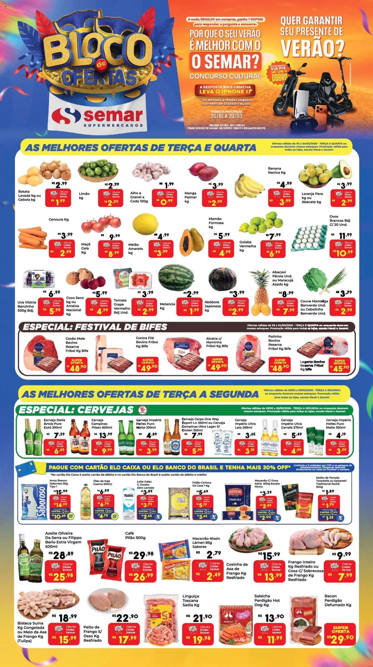 Semar Supermercado - Ofertas da semana - página 1- válido a partir de 03/02/2026
