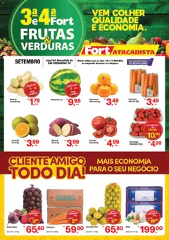 Pré-visualização Fort Atacadista - Ofertas Frutas, Verduras válida a partir de 16/09/2025