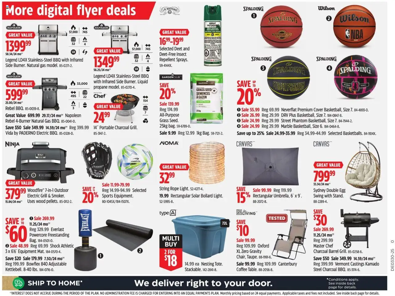Canadian Tire weekly flyer / circulaire - page 8- valid from Jul 18, 2025