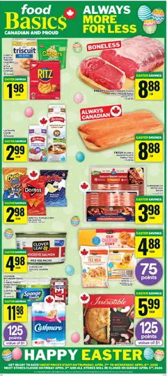 Preview Food Basics weekly flyer / circulaire valid from Apr 2, 2026