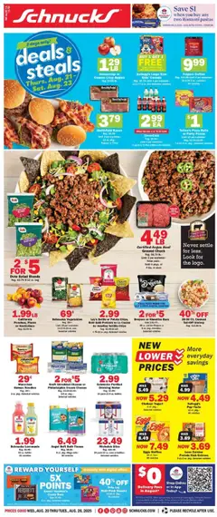 Preview Schnucks Weekly Ad valid from 08/20/2025