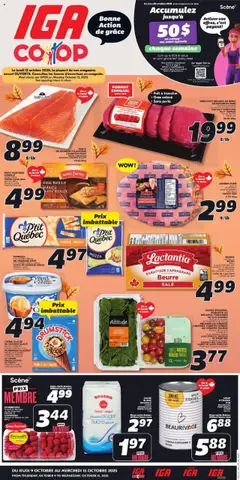 Preview IGA weekly flyer / circulaire valid from Oct 9, 2025