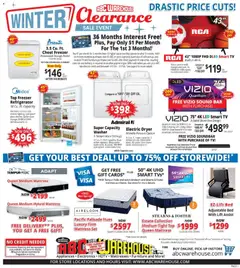 Preview ABC Warehouse Weekly Ad valid from 01/11/2026