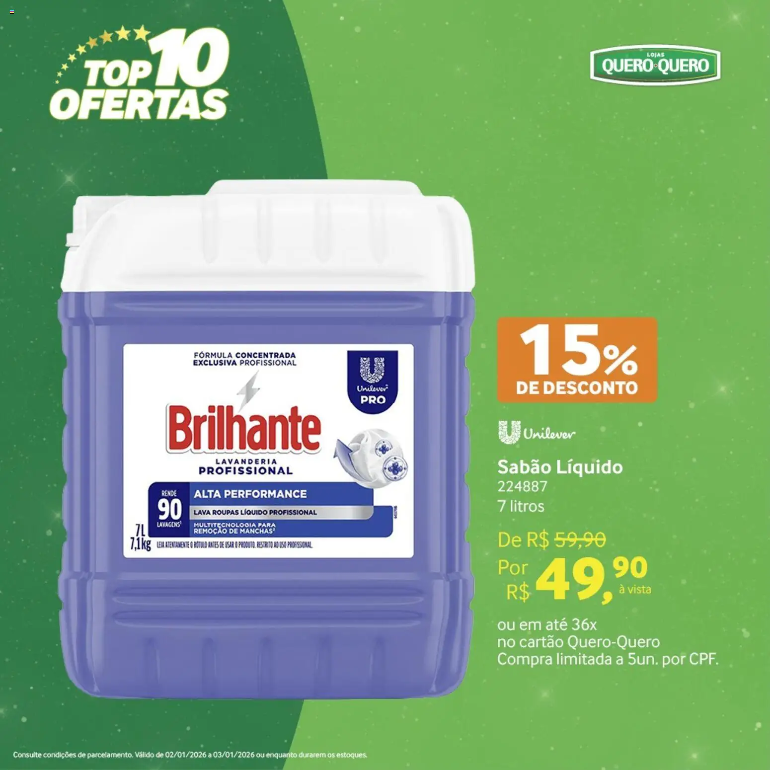 Lojas Quero-Quero - Ofertas atuais - página 1- válido a partir de 02/01/2026
